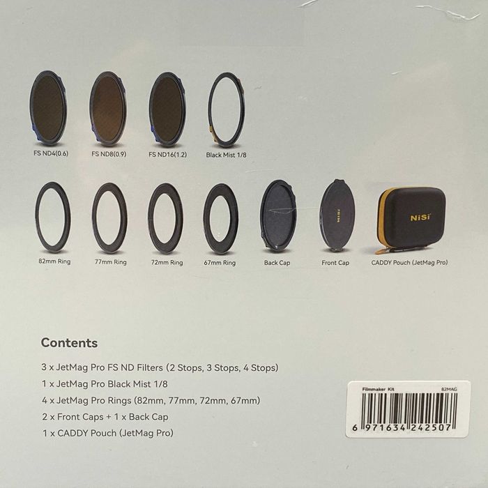 NiSi JetMag Pro Filmmaker Kit | 82MAG | SELADO
