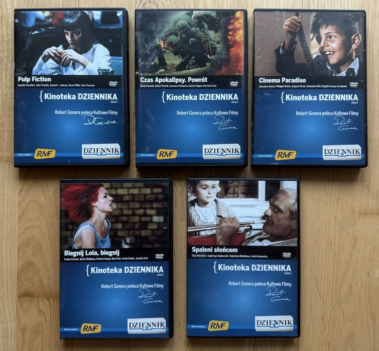 Pakiet 5 DVD – Kinoteka Dziennika, Seria 1