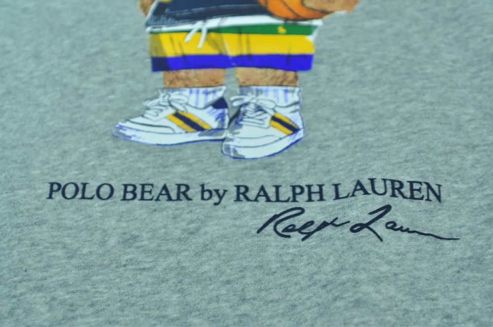 Polo Bear Ralph Lauren оригинал новый мужской свитшот мишка (NEW)
