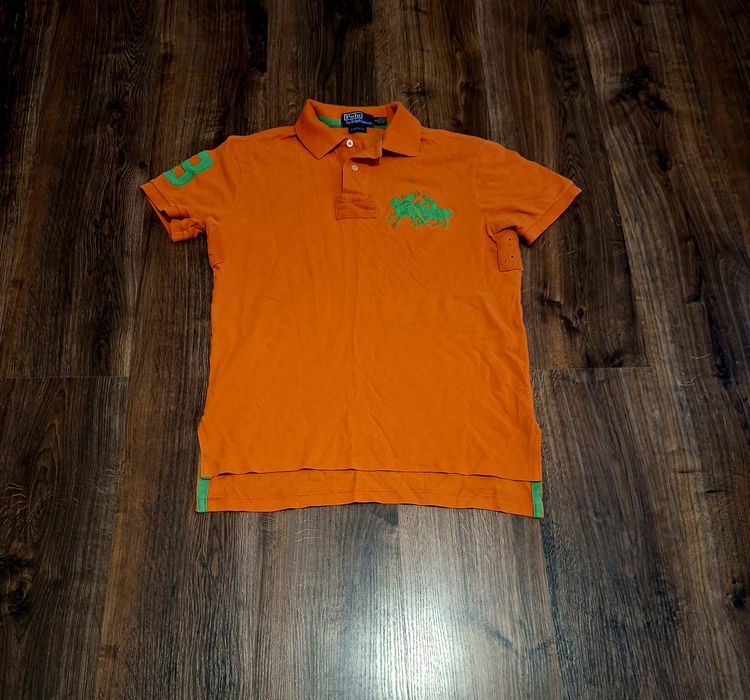 чоловіча унікальна футболка поло Polo Ralph Lauren оригінал