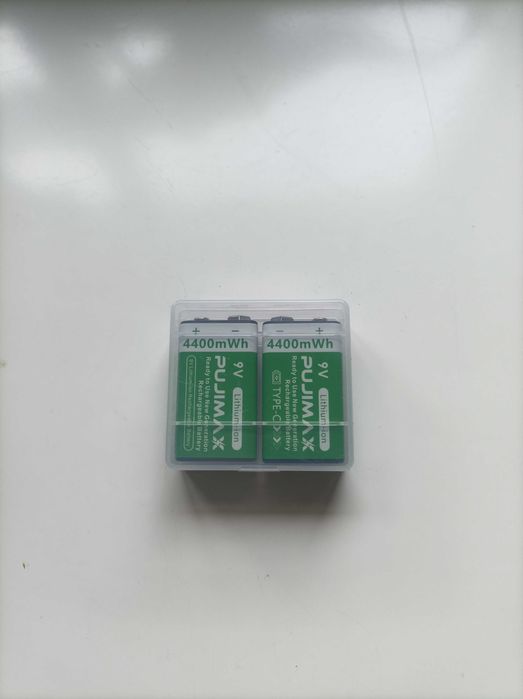 Pilhas 9V Recarregáveis de Lítio