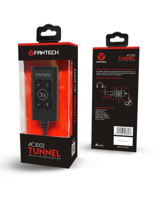 FANTECH AC3002 7.1 Audio Sound Card64739336018945122