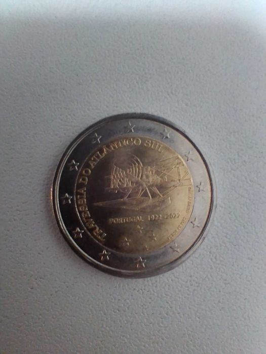 Vendo moeda de 2 euros Travessia do atlantico sul