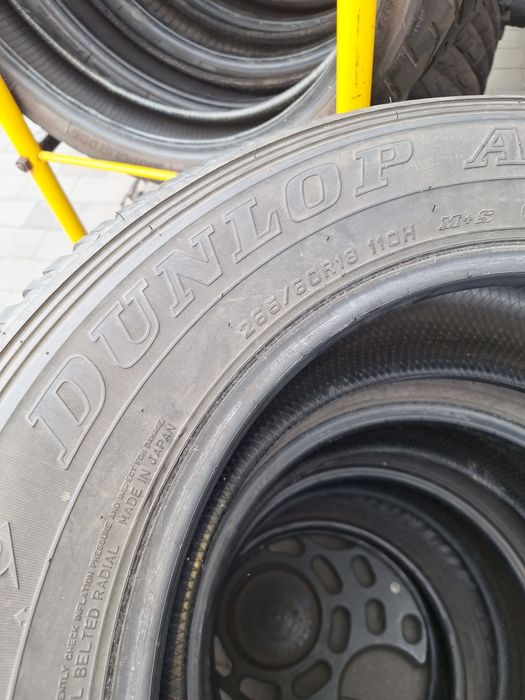 Komplet opon 265/60R18 Dunlop