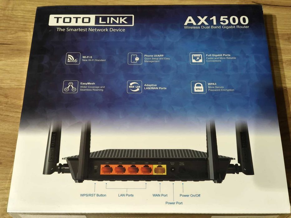Router Totolink X2000R – nowy, fabrycznie zapakowany