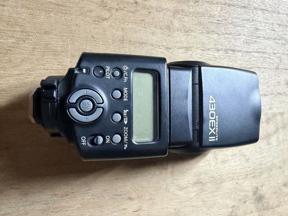 Flash Canon Speedlite 430EX II(como novo)