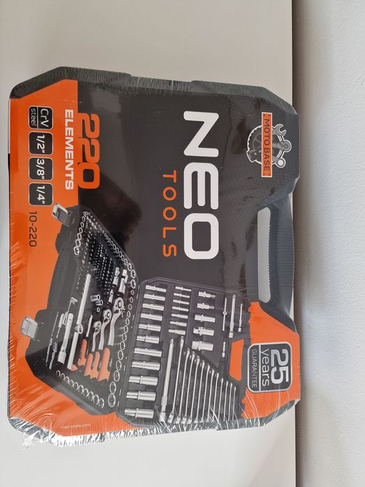 Zestaw kluczy Neo Tools 220 elementów (219 216) Augustów • OLX.pl