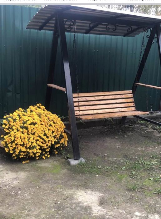 Виготовляємо садові меблі!Гойдалки ,мангали ,столи,лавки,вольєри!!