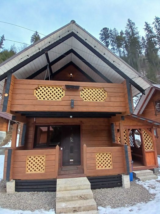 Житло подобово в Карпатах біля оз. Синевир. "Гірський краєвид".