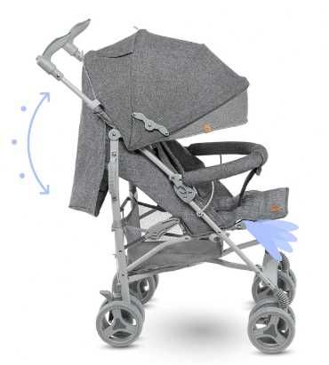 Wózek spacerowy Lionelo Irma Grey/Dark Grey