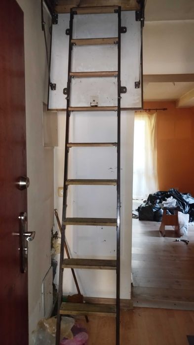 Schody strychowe składane drabinka na strych poddasze z klapą