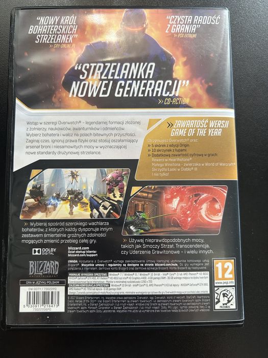 Overwatch gra na PC dla kolekcjonerów