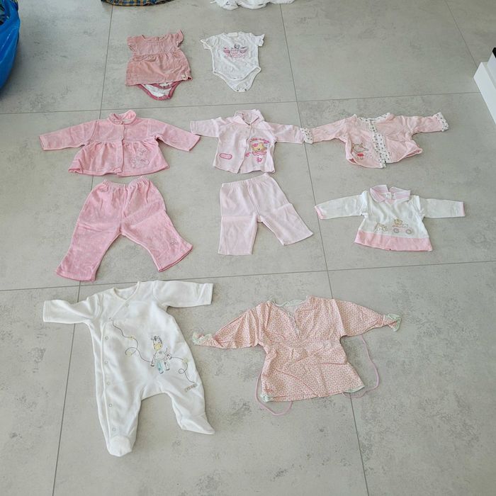 Ubranka dziecięce dla dziewczynki - rozmiar 56-58