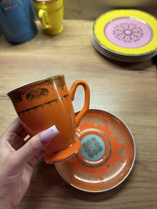 Pols potten чашка + блюдце 300 мл