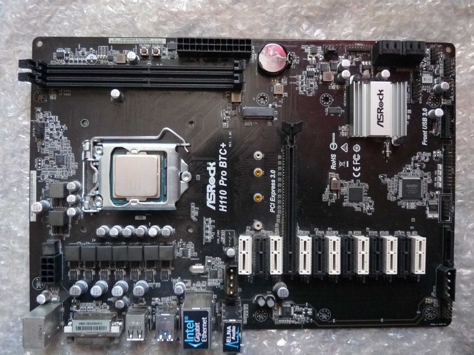 AsRock H110 Pro BTC+ i3-6100, s1151