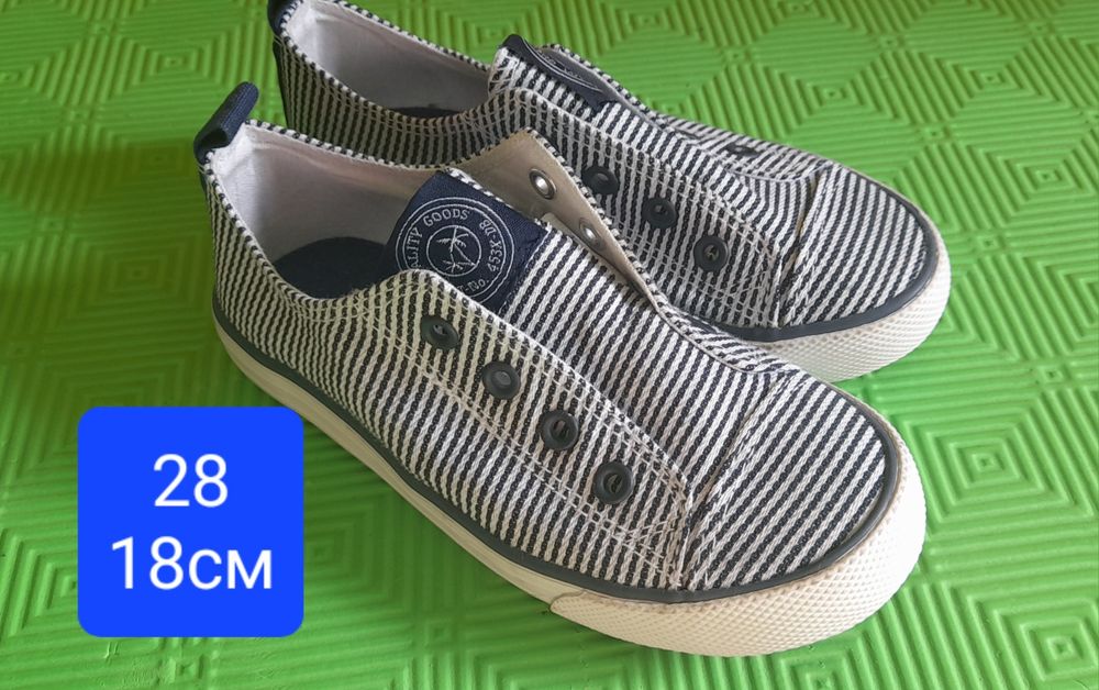Кеди H&M George сліпони для хлопчика 25-28