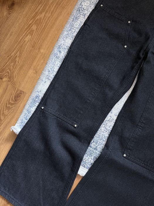 Архівні буткат джинси Archive bootcut double knee jeans raw no faith