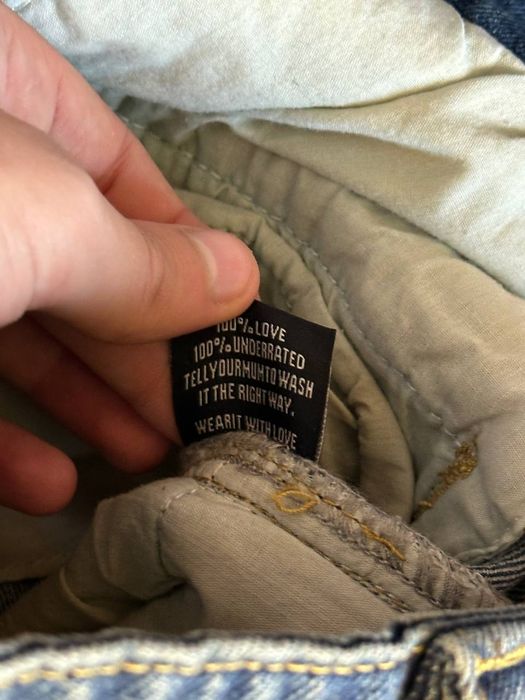 NFS NO FAITH STUDIOS baggy faded opium archive джинси широкие джинсы
