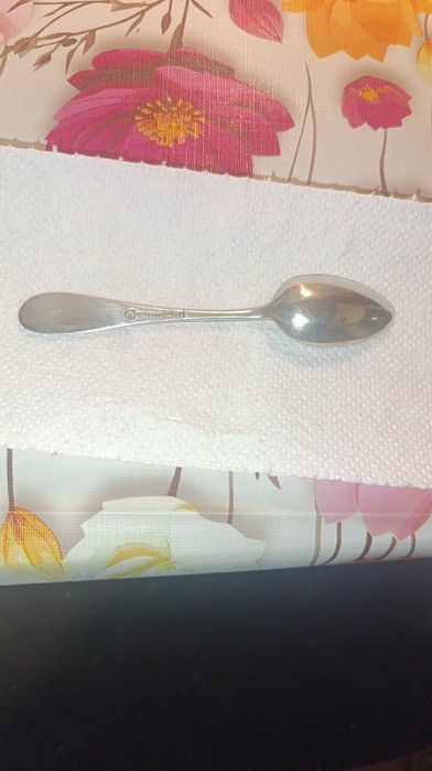 Ложка чайная серебряная Хлебникова