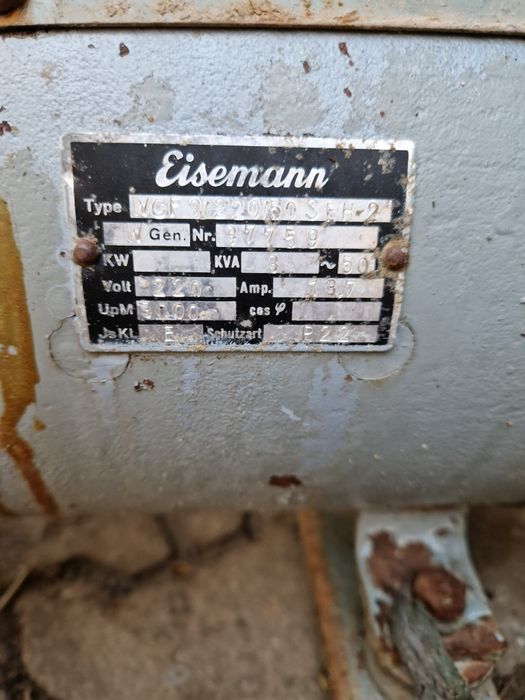 Agregat pradotworczy  3kw sachs eisemann