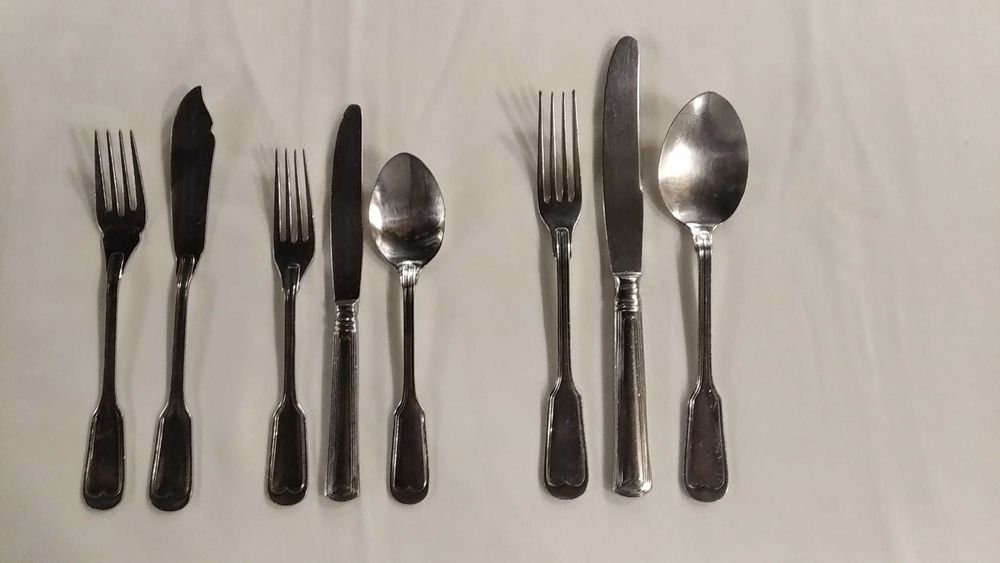 Faqueiro talheres inox classicos