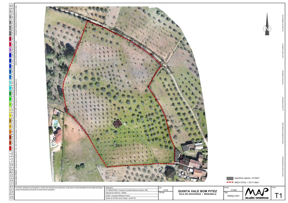 Quinta Agrícola – Vale Bom Pitez – Mirandela – Trás-os-Montes