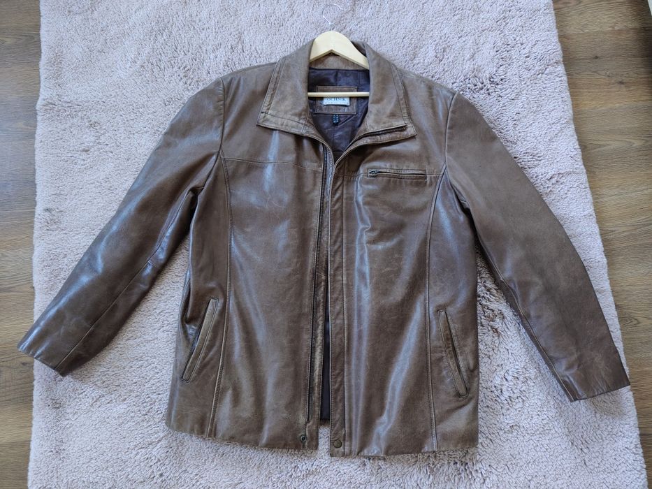 Kurtka skórzana męska Ochnik
