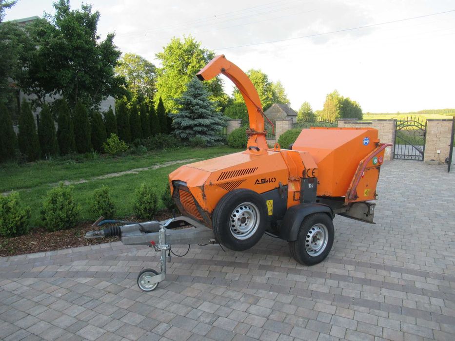 rębak Jensen A540 forst timberwolf