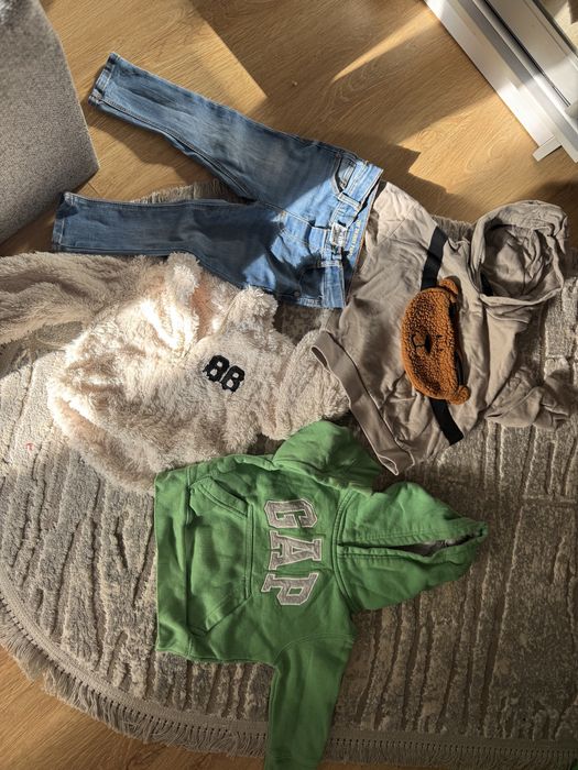 Набір лот речей 86, джинси Zara кофта світшот, реглан Next лосіни