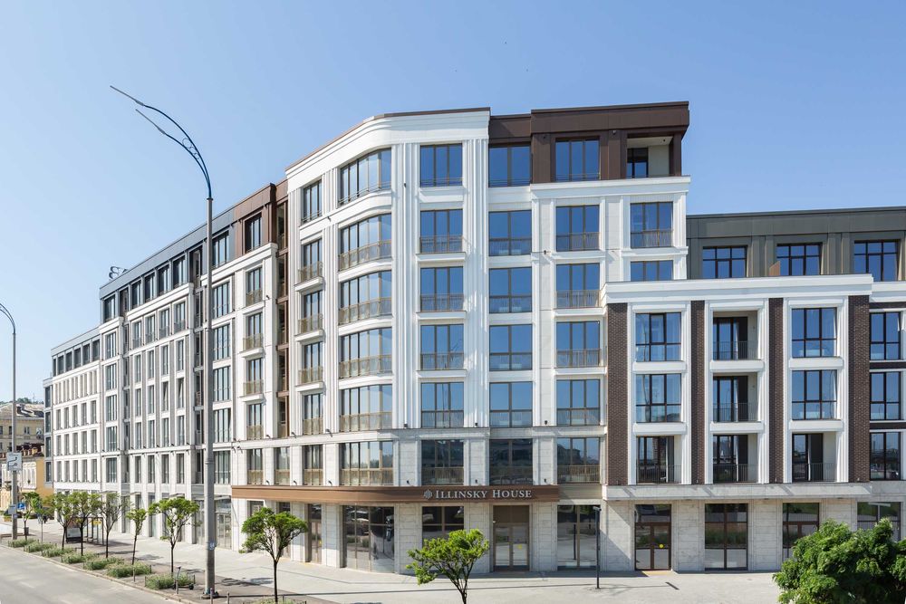 Illinsky House | 1к 57м² | Вид на Поділ | Клубний будинок | Без %
