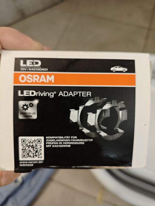 Żarówki LED H7 2x90wat.