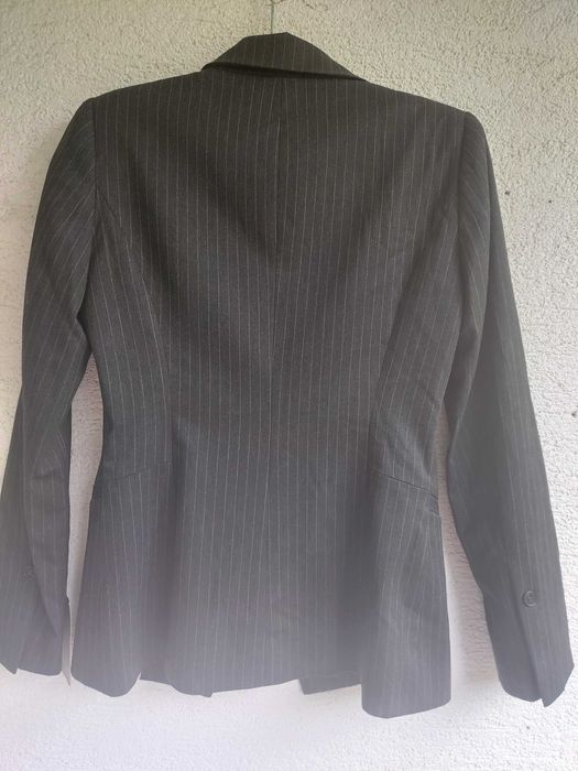 ZARA Basic marynarka prążek NOWA z metką rozmiar 36/S