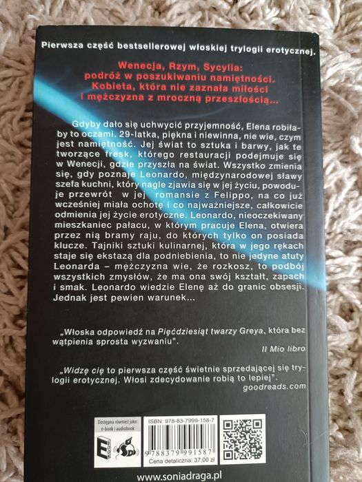 Irene Cao Trylogia zmysłów Widzę Słyszę Pragnę erotyk