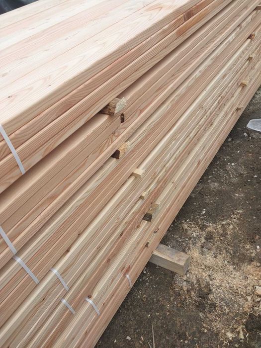 DESKA Tarasowa Modrzew Ryfel lub Gładka