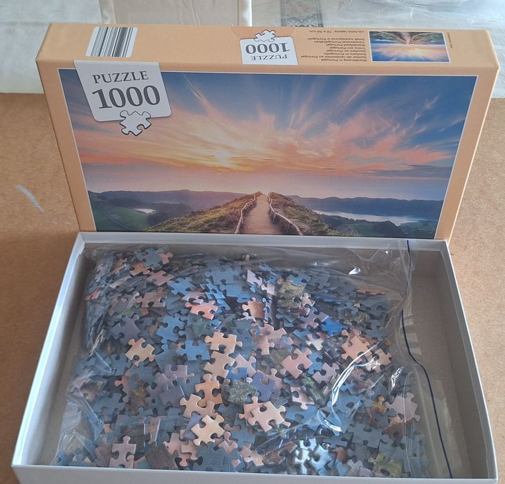 Puzzle de 1000 Peças - Trilho em Portugal