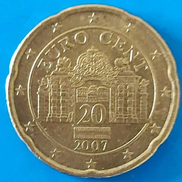 20-Cent Coin from Austria, 2007