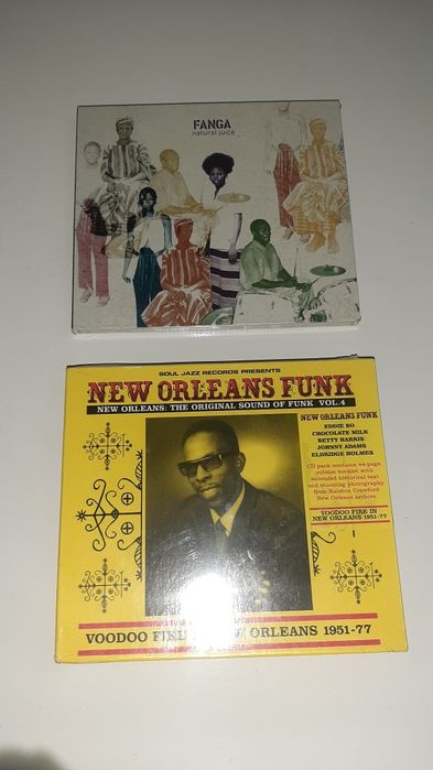 2 cds -#1 compilacão "soul jazz" New Orleans Funk /2# Fanga (Natural)