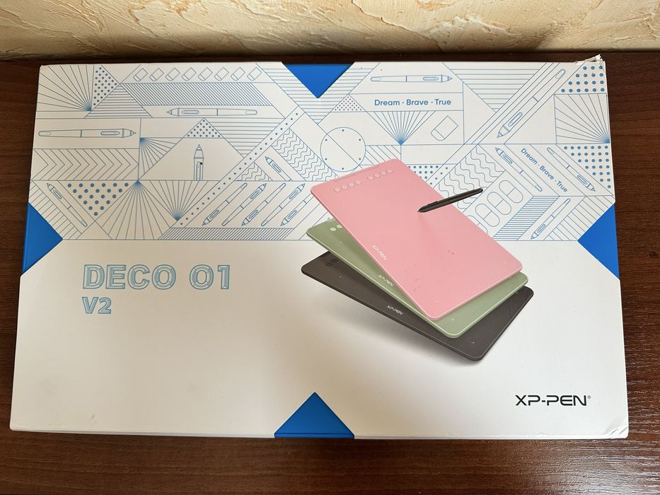 Графічний планшет XP-Pen Deco 01 V2