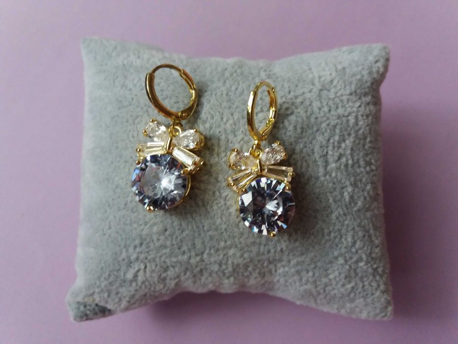 kolczyki damskie kokardki