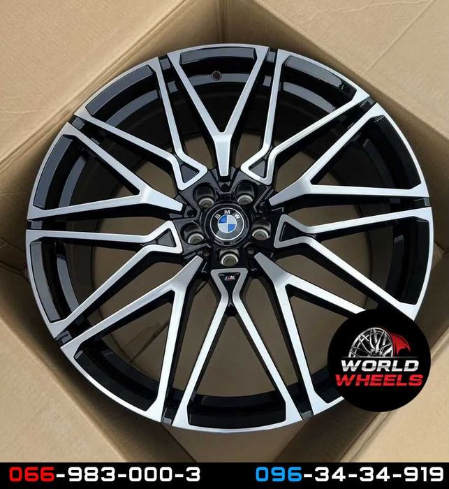 Диски BMW R20 5x120 X5m X6 E70 F15 E71 F16 разноширокие 818 стиль