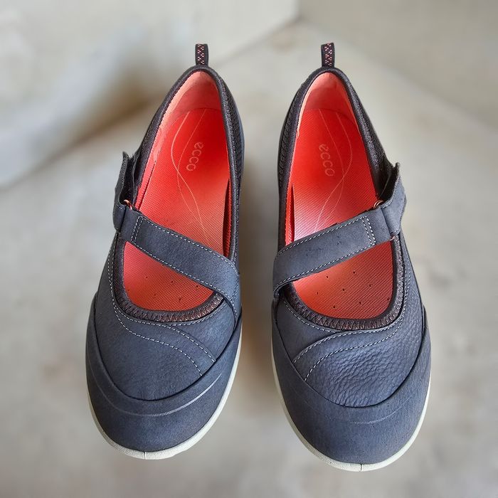 Кожаные  балетки "Ecco Arizona"