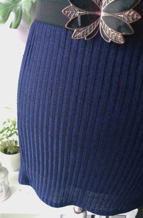 Tunika sukienka prążkowana urodzinowa imprezowa seksowna okazjonalna