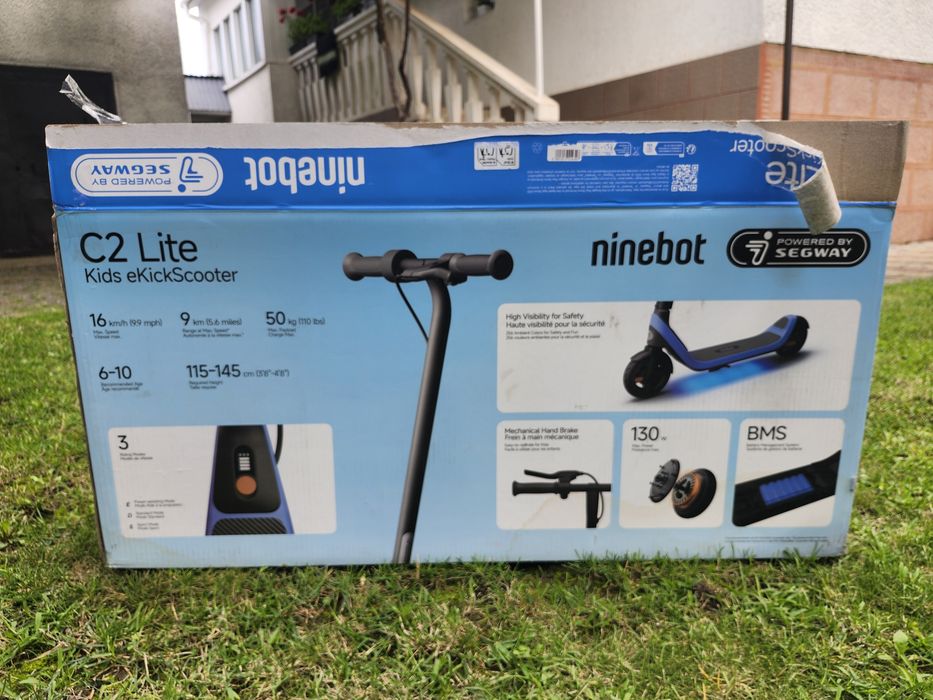 Ninebot C2 Lite — дитячий електросамокат від Segway