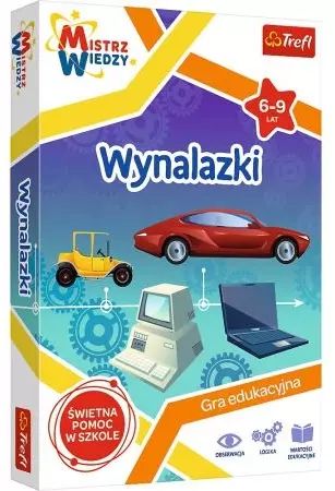 Mistrz Wiedzy. Wynalazki. Trefl. Nowy Produkt