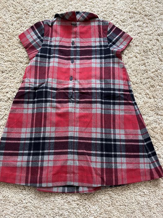 Vestido xadrez KNOT 24 meses