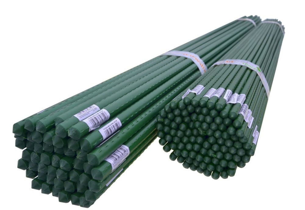 Tyczka metalowa  powleczona PE  150 cm  11 mm 50 szt.