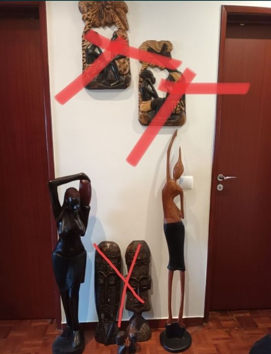 Arte Africana madeira