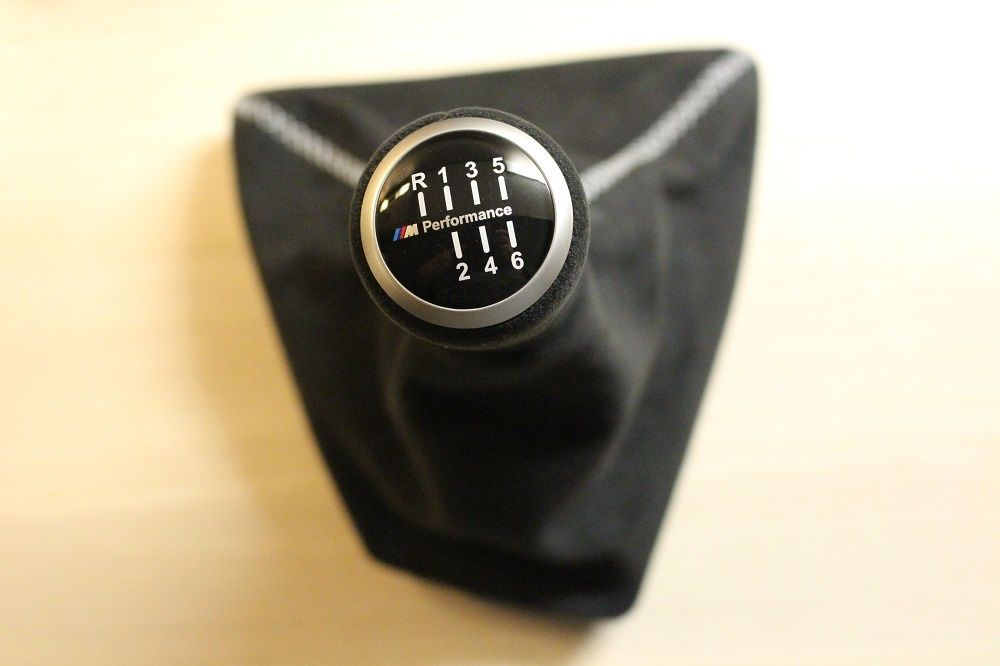 Original BMW Manete Velocidades M Performance c/ Fole Alcantara - Nova