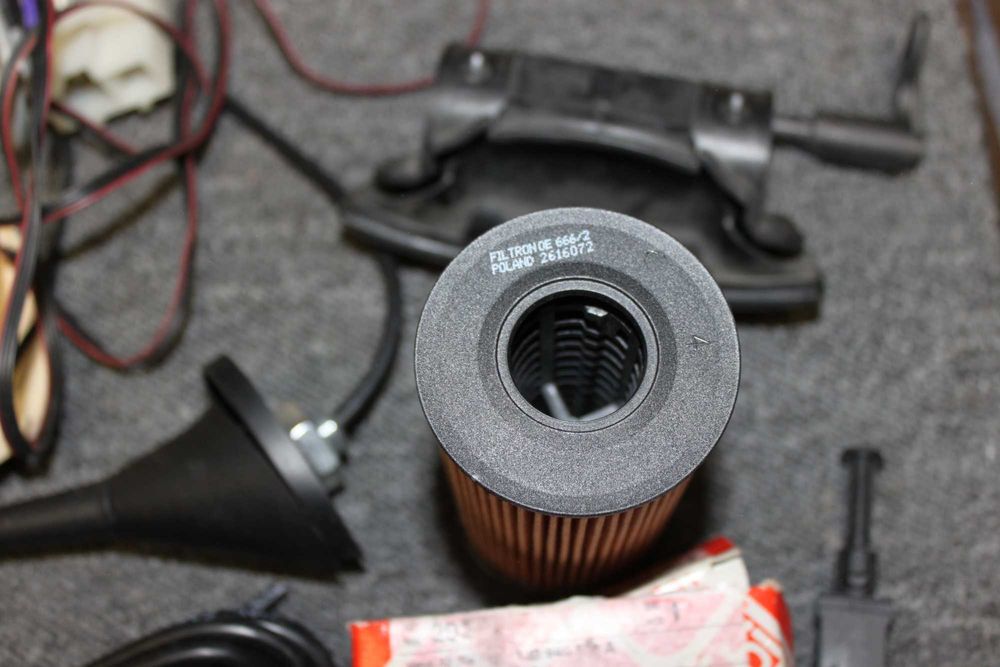 do auta klamki, filtr, antena całość