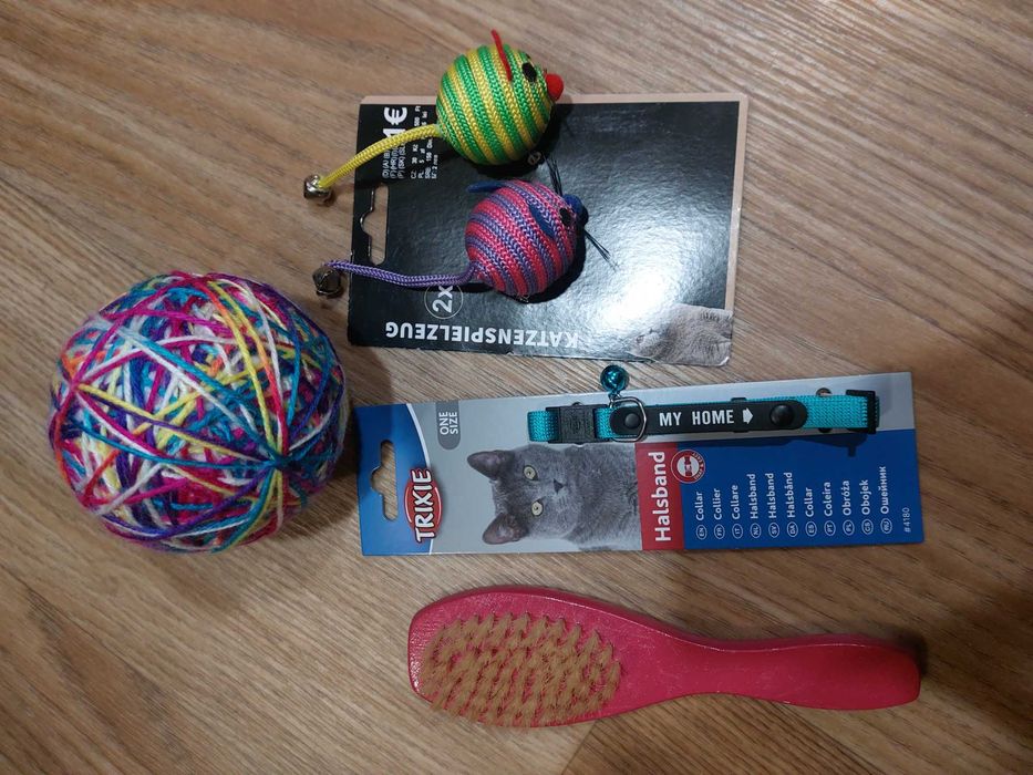 Игрушки и аксессуары для кошечки